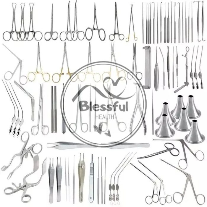 Tympanoplasty Instruments 101 PCs Set Micro Ear Surgery ENT Instruments - Image 2