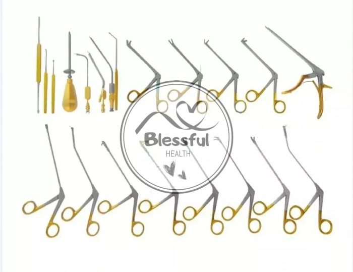 Fess Instruments Set Endoscopic Sinus Surgery ENT Instrument