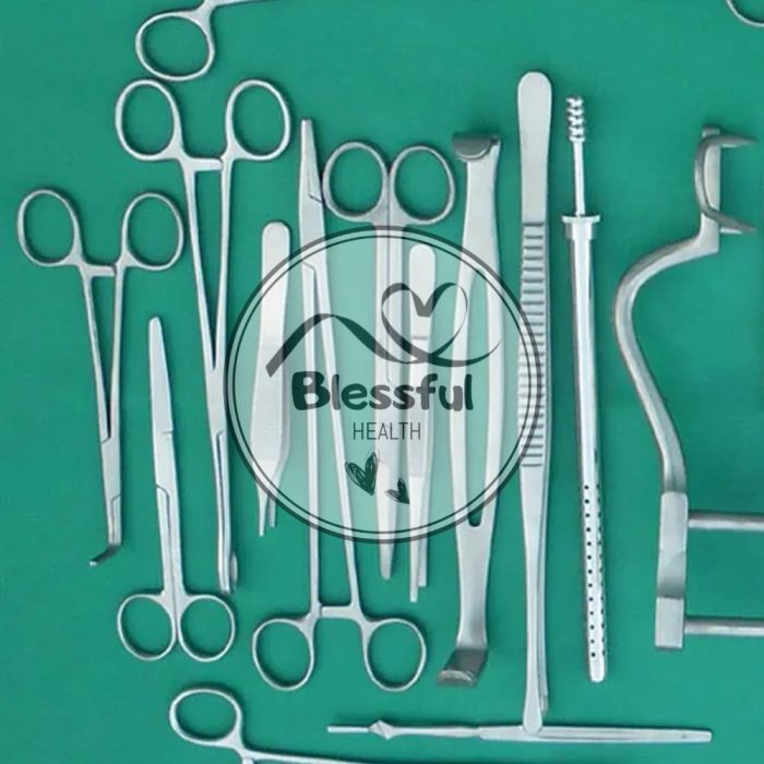 High Quality 28 pieces Instruments Basic Laparotomy Set Surgical Medical/Abdominal Surgery Equipment's sets - Image 2