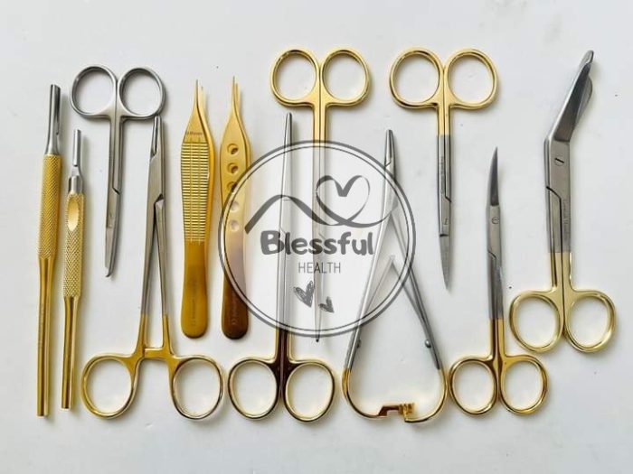 Blepharoplasty Surgical Instrument Set of 12 Pcs - Plastic Surgery Instruments - Image 2