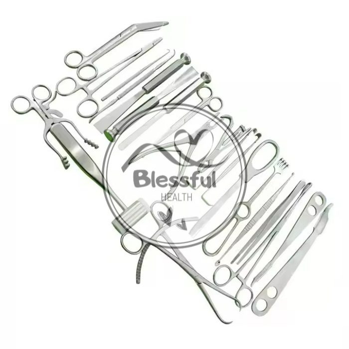 Surgical Instrument Set 26 Pcs Stainless Steel Surgery Sets for Eyelid Surgery Plastic Surgery Set - Image 2