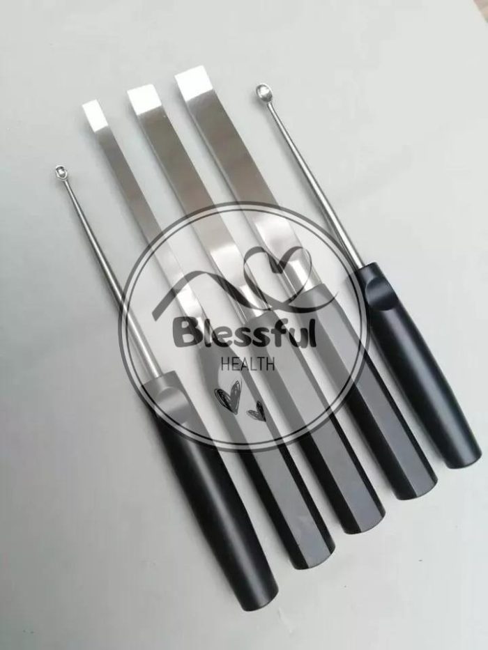 Periosteal Elevator Chisel Bone Curette Surgical Orthopedics Instrument 5 PCS - Image 4