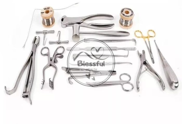 17 Pieces set Excellent high Quality Veterinary orthopedic Surgical Instruments