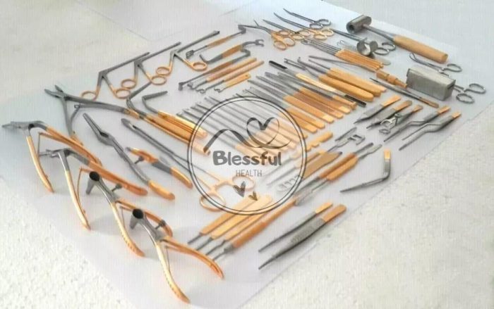 Major rhinoplasty instruments set of 82 Pcs, Nose & plastic surgery surgical - Image 2