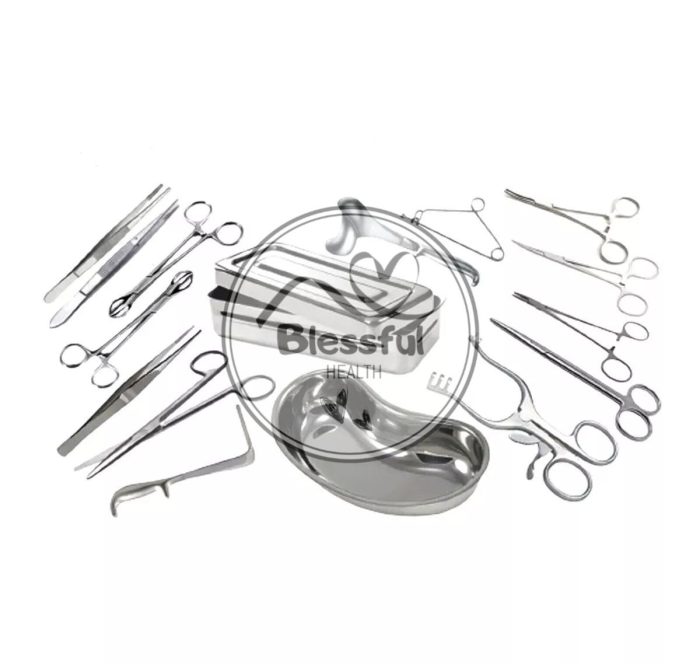 Hysterectomy Abdominal Surgery Set 62 Pcs Vaginal Hysterectomy Instruments set - Image 2