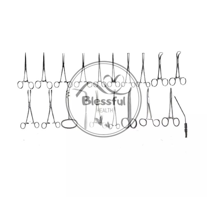 Hysterectomy Abdominal Surgery Set 62 Pcs Vaginal Hysterectomy Instruments set - Image 4