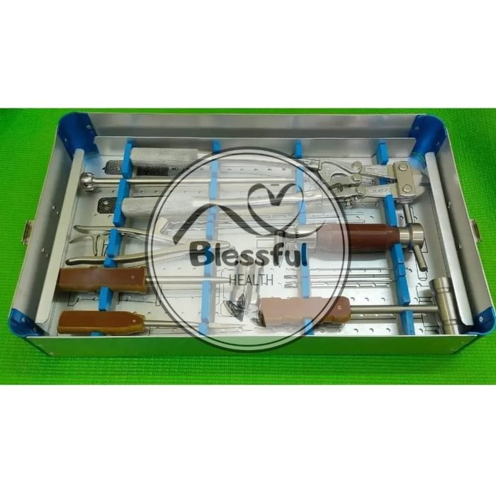 Best Quality Stainless Steel Basis Bone Surgery Instrument Set Large Fragment Bone Broken Screw Removal Forceps - Image 4