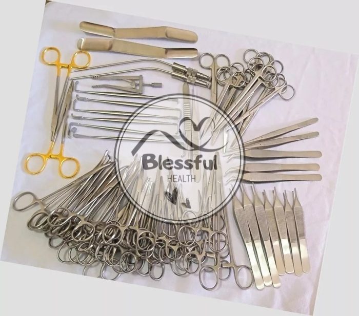 72 Pcs Plastic Surgery Surgical instruments Kit