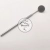 10 PCS DENTAL MOUTH MIRROR #4 SET With HANDLE DENTAL INSTRUMENT STAINLESS STEEL