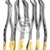 DENTAL TOOTH EXTRACTING EXTRACTION FORCEPS SET OF 5 DENTAL INSTRUMENTS